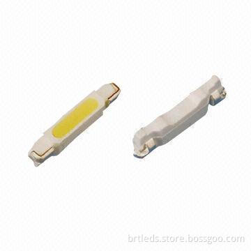020 Side-view Blue Backlight LEDs with 3.8 x 0.6 x 1.2mm Method, 105° Wide Beam Angle